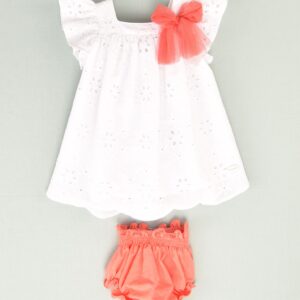 Vestido coral