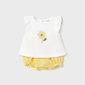 Conjunto braguita con camiseta sunny