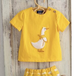 Conjunto cuadros amarillo niño virginia woolf