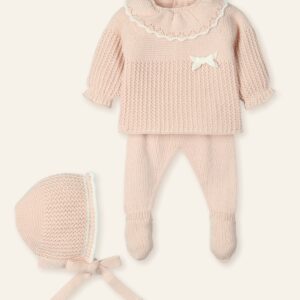 Conjunto polaina con gorro nude