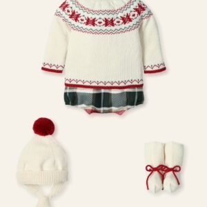 Conjunto cuatro piezas natural