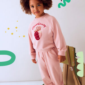 Chandal bordado niña nude