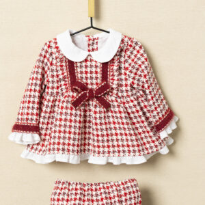 Jesusito bebe niña rojo